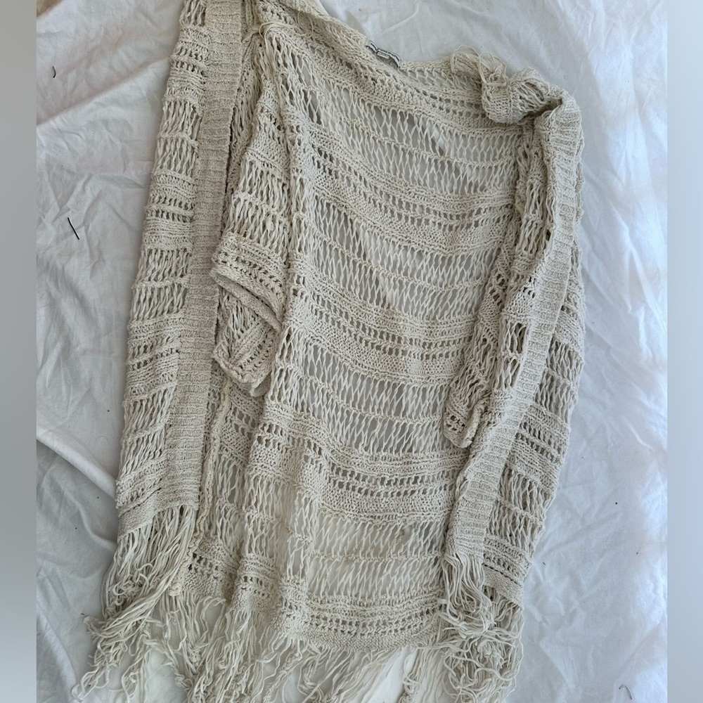 Women’s Shaw sweater- can also be used as cover up!